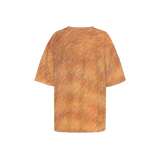 Orange Tabby Women's Oversized Short-Sleeve T-Shirt