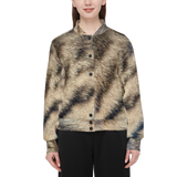 Bengal-Tabby Bomber Jacket