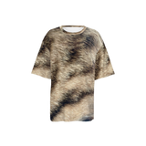 Bengal-Tabby Women's Oversized Short-Sleeve T-Shirt