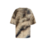 Bengal-Tabby Women's Oversized Short-Sleeve T-Shirt