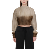 Ragdoll Cropped Crewneck Sweatshirt