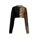 Chimera Cropped Crewneck Sweatshirt