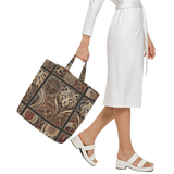 Lion Tile Tote Bag