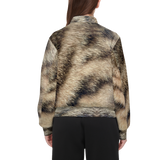 Bengal-Tabby Bomber Jacket
