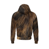 Tortoiseshell Unisex Fleece-Lined Pocket Hoodie