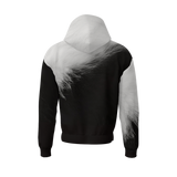Tuxedo Cat Unisex Fleece-Lined Pocket Hoodie