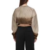 Ragdoll Cropped Crewneck Sweatshirt