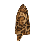 Rosetted Bengal Cat Bomber Jacket