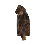 Tortoiseshell Unisex Fleece-Lined Pocket Hoodie