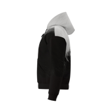 Tuxedo Cat Unisex Fleece-Lined Pocket Hoodie
