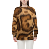 Rosetted Bengal Relaxed Fit Crewneck Sweatshirt