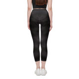 Black Tabby High-Rise Leggings