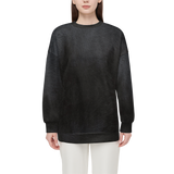 Black Cat Relaxed Fit Crewneck Sweatshirt