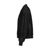 Black Tabby Cat Bomber Jacket