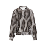 Silver Bengal Bomber Jacket
