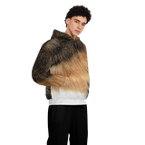 Calico Unisex Fleece-Lined Pocket Hoodie