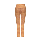 Orange Tabby High-Rise Leggings