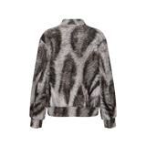 Silver Bengal Bomber Jacket
