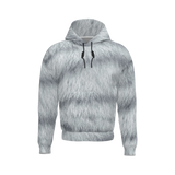 Silver Tabby Unisex Fleece-Lined Pocket Hoodie