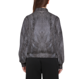 Russian Blue Cat Bomber Jacket