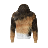 Calico Unisex Fleece-Lined Pocket Hoodie