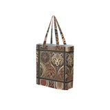 Lion Tile Tote Bag