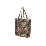 Lion Tile Tote Bag