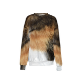 Calico Women's Relaxed Fit Crewneck Sweatshirt