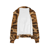 Rosetted Bengal Cat Bomber Jacket