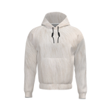 White Cat Unisex Fleece-Lined Pocket Hoodie