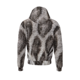 Silver Bengal Unisex Fleece-Lined Pocket Hoodie