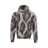 Silver Bengal Unisex Fleece-Lined Pocket Hoodie
